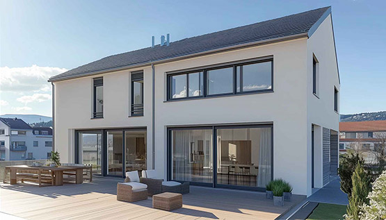 Neubau eines Einfamilienhauses